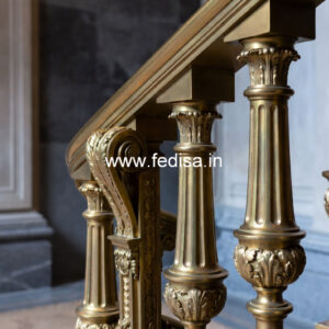 Modern Exterior Railing Design For House Front No-30837