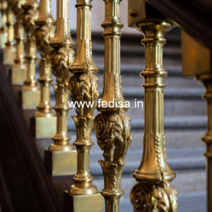 Modern Staircase Design With Stylish Railings No-30872