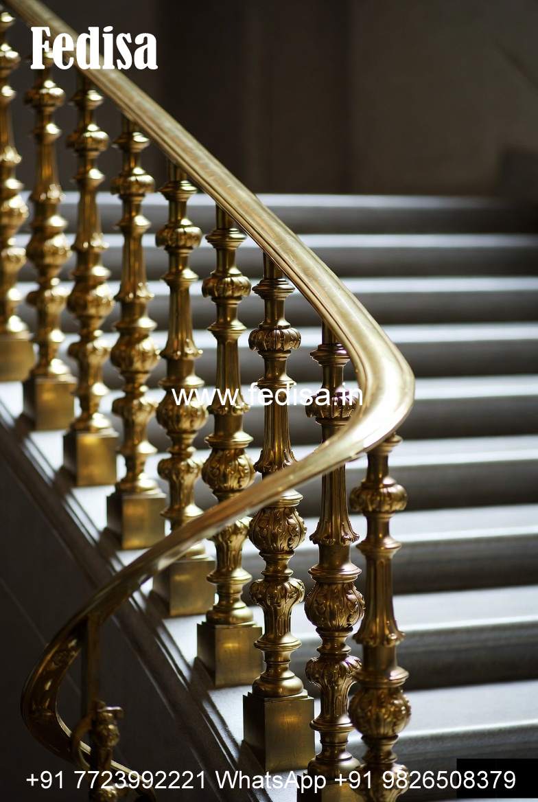 Best Balcony Design India With Steel Railings No-30990