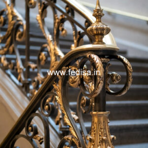 Stylish Indian Balcony Design With Railings No-31019