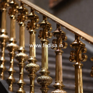 Latest Steel & Glass Railing Designs No-31054