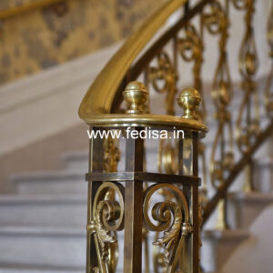Modern Ghar Exterior Railings No-31157