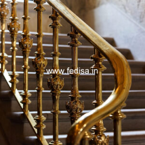 Stylish Steel And Glass Railing Design Ideas For Home No-31396