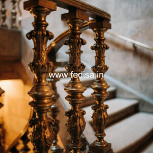 Modern Balcony Railing Ideas With Glass Panels India No-31407