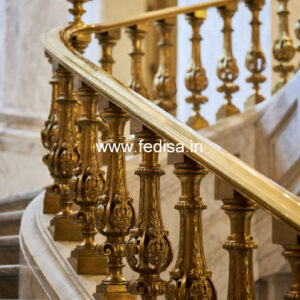Elegant Exterior Designs With Railings No-31657