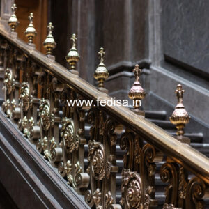 Stylish Balcony Decor With Railings No-31673