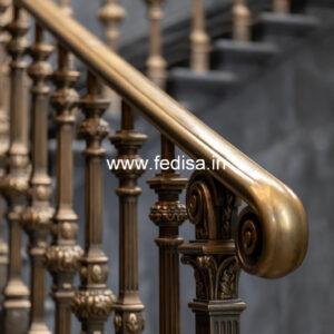 Stylish Steel Railing Design Ideas For Home Exterior No-31701