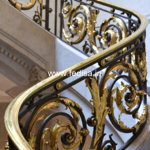 Modern Steel And Glass Railing Ideas For Balcony No-31720