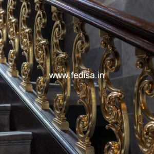 Elegant Staircase Railing Ideas For Interior Home Decor No-31840