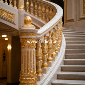 Modern Balcony Railing Design With Glass No-24020