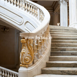 Stylish Railing Design For Duplex House No-24099