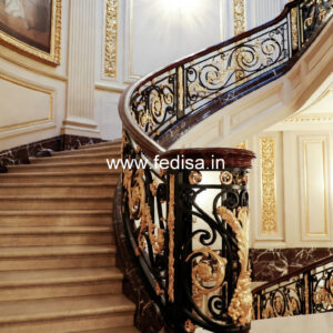 Latest Steel And Glass Railing Designs No-24126