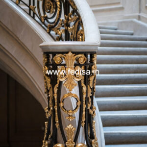 Ghar Balcony Design With Stylish Railings No-24217