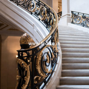 Best Steel & Glass Railing Designs For Balcony No-24234