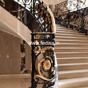Latest Steel & Glass Railing Designs No-24258