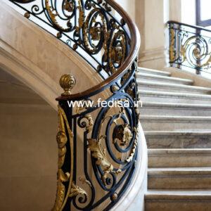 Stylish Exterior Railing Design For Small House India No-24607