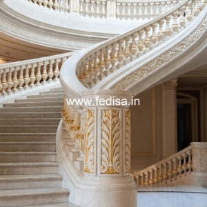 Modern Staircase Designs With Railings No-24840