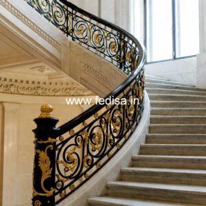 Stylish Staircase Railings For Small House Design No-24948