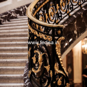 Stylish Steel Balcony Railings For Exterior Homes No-24988