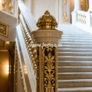 Stylish Balcony Design Ideas With Steel Railings For Homes No-25045