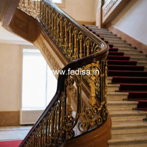 Wooden And Steel Railing Design Combination Ideas No-25142