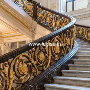 Modern Balcony Railing Design With Glass No-25353