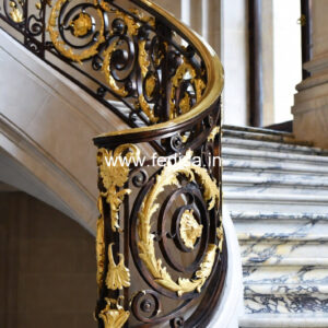 Modern Exterior Railing Design For House Front No-25374