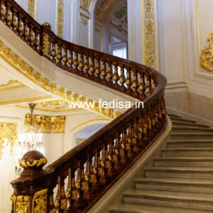 Stylish Balcony Railing Design With Glass And Steel No-25380