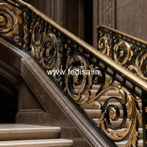 Modern Stair Railing Design With Steel No-25398