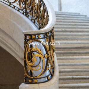 Stylish Railing Design For Small Home Exterior No-25420