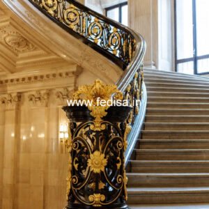 Stylish Exterior Railing Design India No-25521