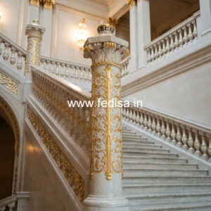 Best Balcony Design India With Steel Railings No-25527