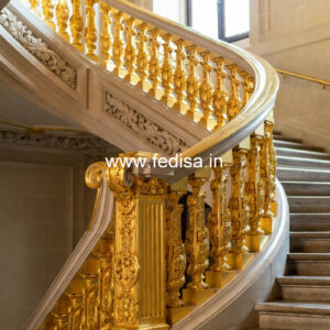 Ghar Balcony Design With Stylish Railings No-25550