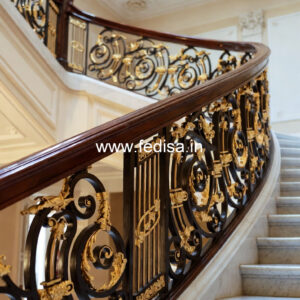 Latest Steel & Glass Railing Designs No-25591