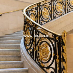 Modern Ghar Exterior Railings No-25694