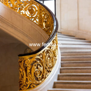 Modern Balcony Railing Designs With Glass And Steel No-25779
