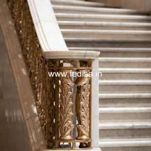 Stylish Staircase Railing Designs For Home No-25783