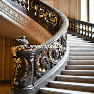 Modern Staircase Railing Designs India No-25788