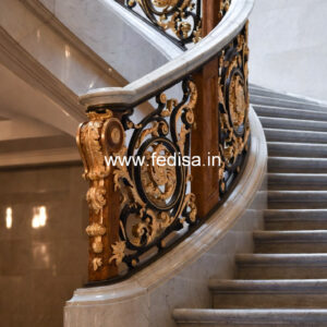 Stylish Balcony Design Ideas With Steel Railings No-26073