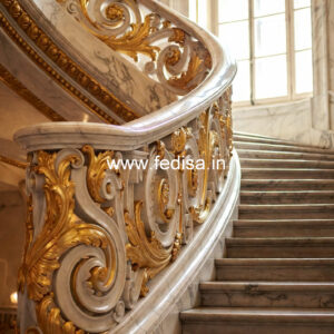 Stylish Exterior Railings For Indian Homes No-26123