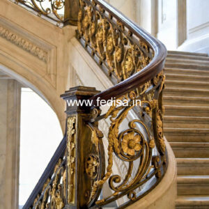 Modern Staircase Designs With Railings No-26173
