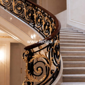 Stylish Exterior Railings For Indian Home Design No-26297