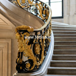 Stylish Outdoor Staircase Railings No-26695