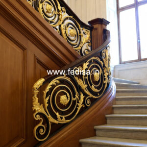 Stylish Steel Railing Designs For Balcony No-26780