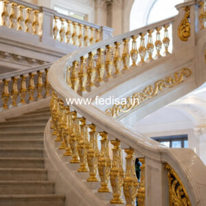 Best Balcony Design India With Steel Railings No-26860