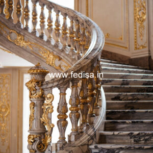 Balcony Design India With Modern Steel Railings No-26866