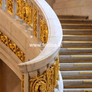 Ghar Exterior Balcony Design With Railings No-26887