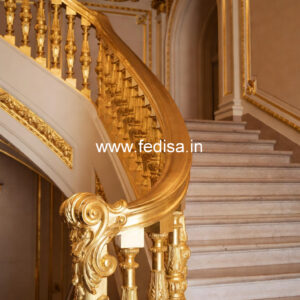 Modern Ghar Exterior Railings No-27027