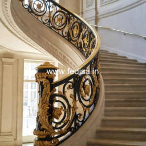Stylish Staircase Railing Ideas For Small Homes No-27153