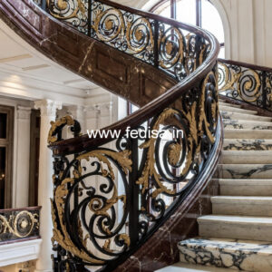 Wooden And Steel Railing Design Combination Ideas No-27207